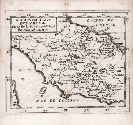Archeveschez et Eveschez de l'Estat Ecclesiastique et de Toscane