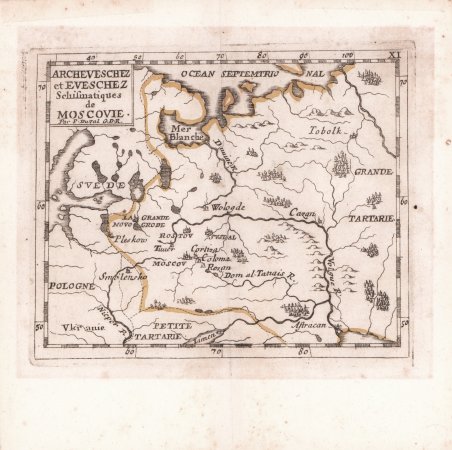 Archeveschez et Eveschez Schismatiques de Moscovie