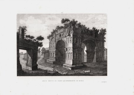 Arco detto di Giano Quadrifronte in Roma