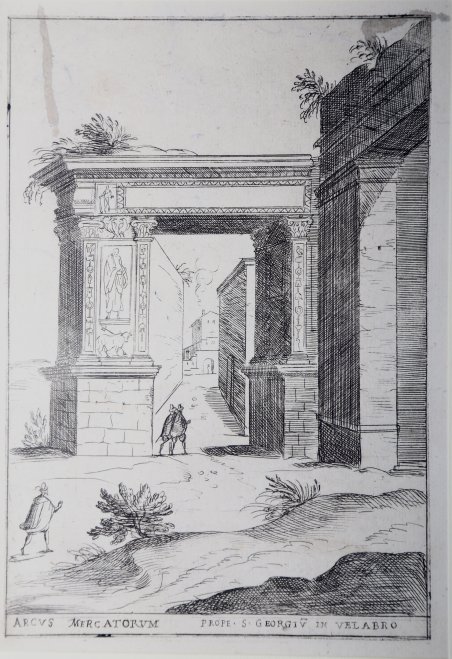 Arcus Mercatorum prope S. Georgiu(m) in Velabro