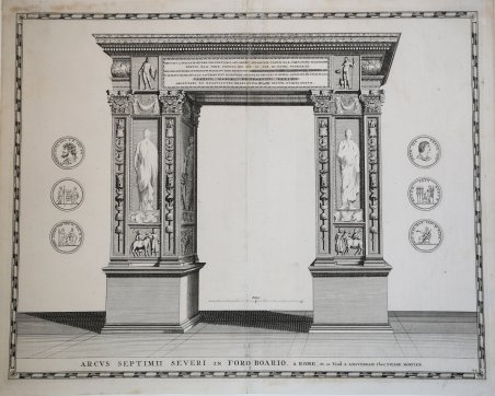 Arcus Septimii Severi in Foro Boario, a Rome, et se …