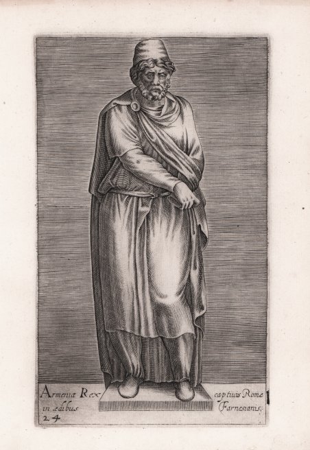 Armeniae Rex captuus Romae in aedibus Farnesianis