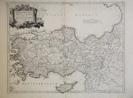 Asia Minor in suas partes seu provincias divisa.