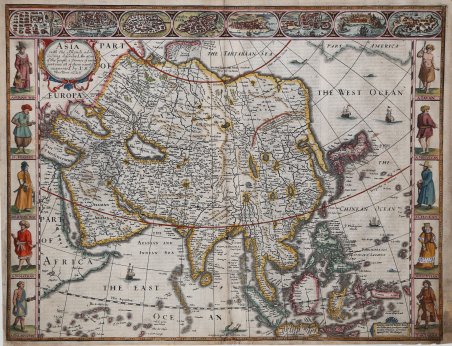 Asia with the Islands adioyning described.