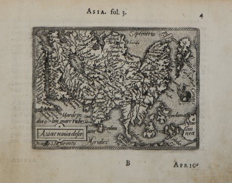 Asiae nova descr(iptio)