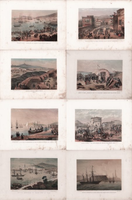 Assedio di Gaeta-Evacuazione del Sobborgo di Gaeta durante l'Armistizio/Presa di …