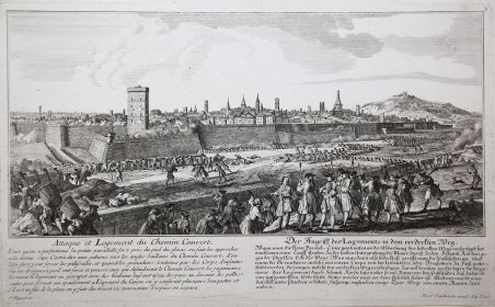 Attaque et Logement du Chemin Couvert