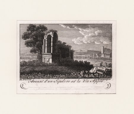 Avanzi d'un Sepolcro su la Via Appia