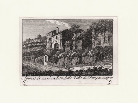 Avanzi de' muri creduti della Villa di Pompeo magno