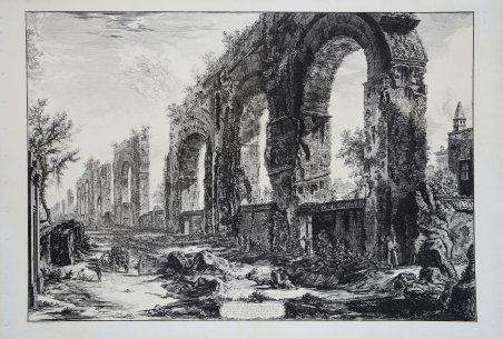 Avanzi degli Aquedotti Neroniani che si volevano distruggere per la …