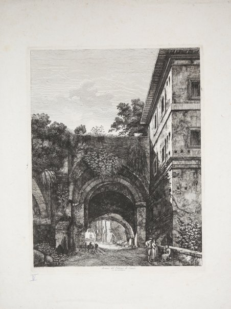 Avanzi del Palazzo dè Cesari sul Monte Palatino