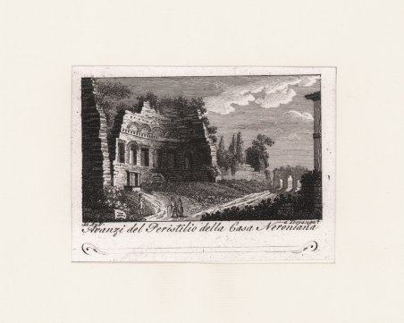 Avanzi del Peristilio della Casa Neroniana