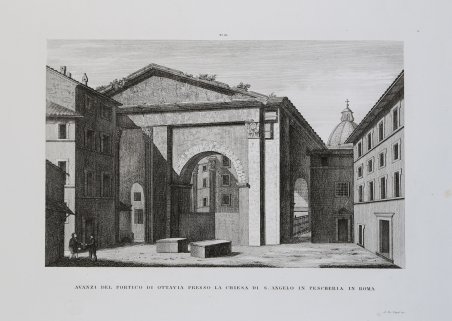 Avanzi del Portico di Ottavia presso la Chiesa di S. …