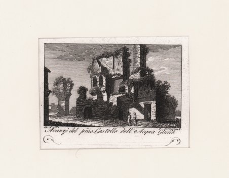 Avanzi del primo Castello dell'Acqua Giulia