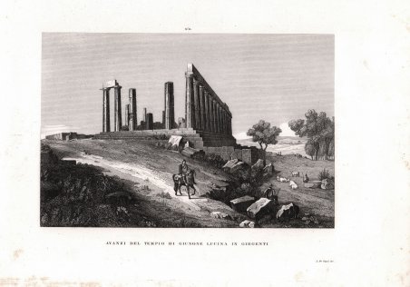 Avanzi del Tempio di Giunone Lucina in Girgenti