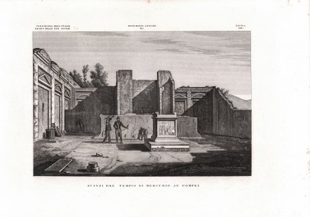 Avanzi del Tempio di Mercurio in Pompei