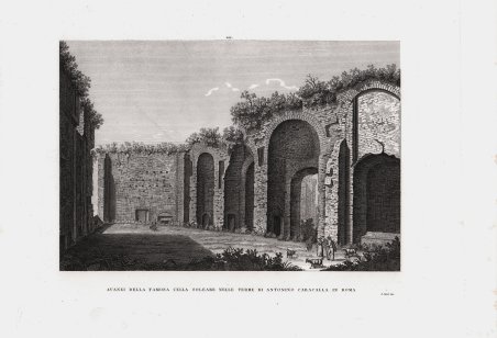 Avanzi della Famosa Cella Soleare nelle Terme di Antonino Caracalla …