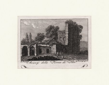 Avanzi delle Terme di Tito