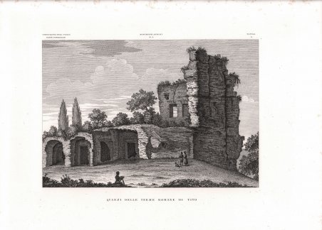 Avanzi delle Terme Romane di Tito