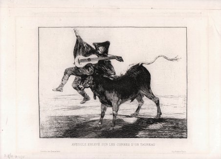 Aveugle Enlevé sur les Cornes d'un Taureau