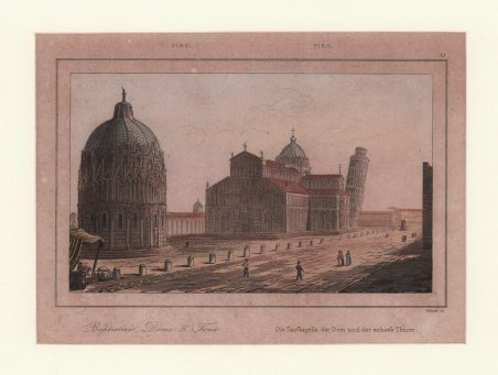 Baptistère Dome & Tour / Die Taufkapelle, der Dom und …