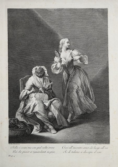 Bella è costei, ma con quel volto, orrore.