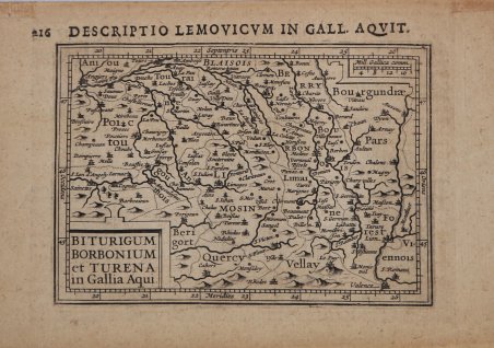 Biturigum Borbonium et Turena in Gallia Aqui.