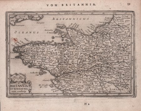 Britannia et Normannia cum confinijs