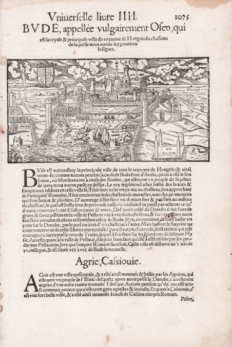 Bude, appellée vurgairement Ofen.