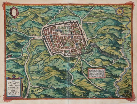Calatia vulgo Caiazo, perantiquum Campaniae foelicis oppidum