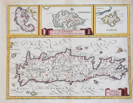 Candia, cum Insulis alijs proxime ei adiacentibus