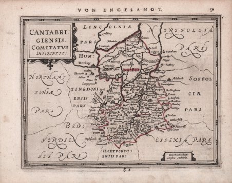 Cantabrigiensis Comitatus Descriptio