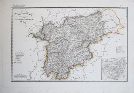 Carta Corografica del Tirolo Italiano