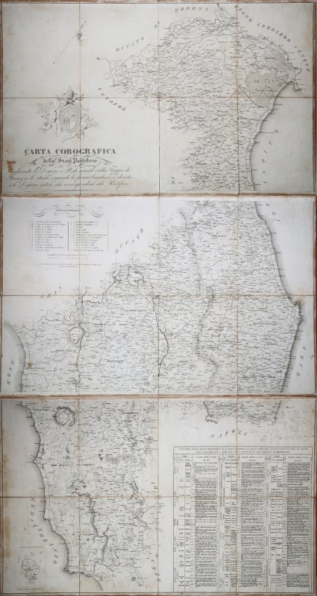 Carta Corografica dello Stato Pontificio