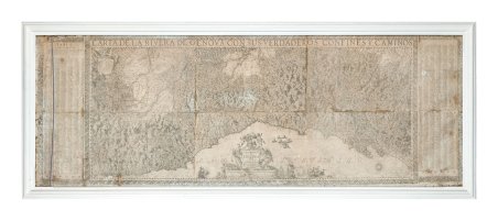 CARTA DE LA RIVERA DE GENOVA CON SUS VERDADEROS CONFINES …