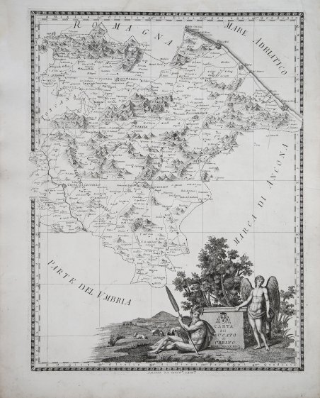 Carta del Ducato di Urbino