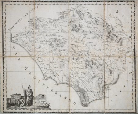 Carta della Campagna di Roma