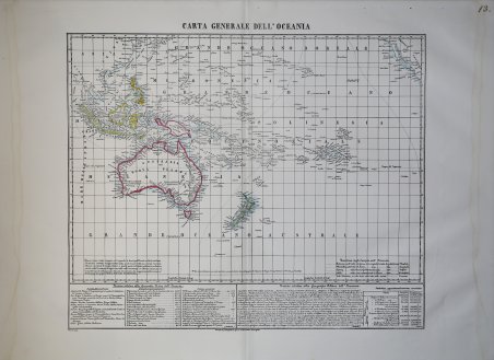 Carta generale dell'Oceania