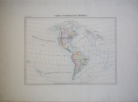 Carta Generale di America