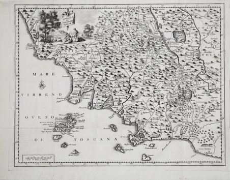 Carta Geografica del Territorio Senese