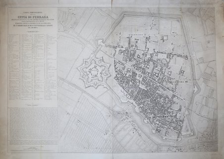 Carta Topografica della Città di Ferrara delineata ed incisa nel …