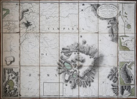 Carta Topografica della Parte più Interessante della Campagna di Roma