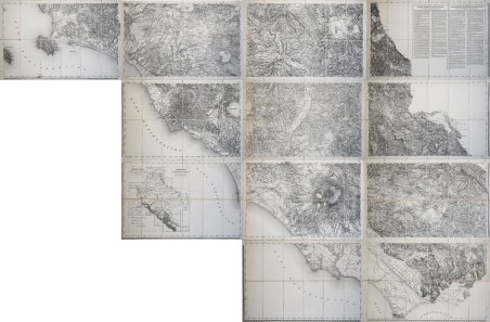 Carta Topografica dello Stato Pontificio e del Gran-Ducato di Toscana …