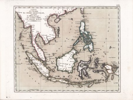 Carte de l'Archipel des Indes Orientales.