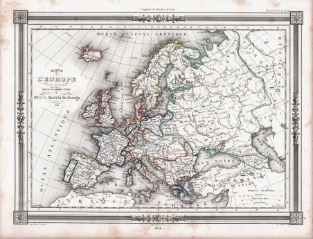 Carte de l'Europe