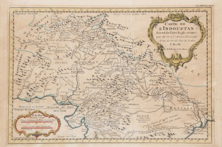 Carte de l'Indoustan