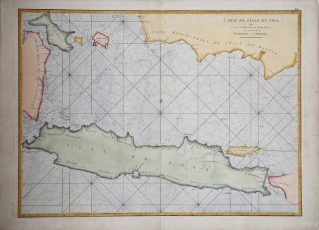 Carte de L'Isle de Java, avec les isles de Banca, …