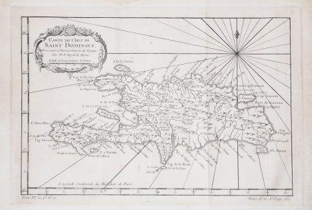 Carte de l’Isle de Saint Domingue