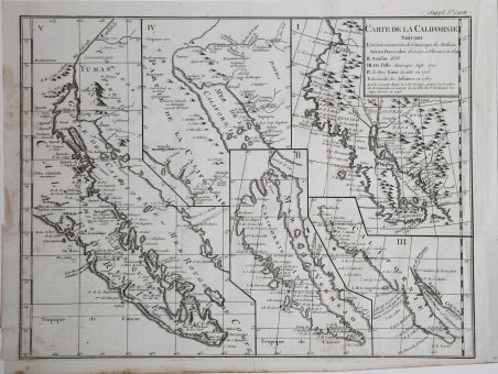 Carte De La Californie Suivant 1. La Carte manuscrite de … | Immagine Gallery 2