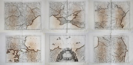 Carte De La Partie Septentrionale De L Empire Otoman Contentant …
